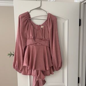 Altar'd State Dusty Rose Dress